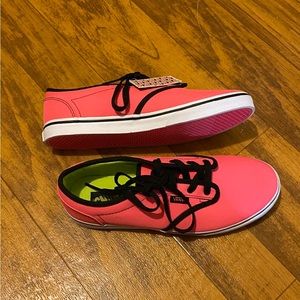 Neon Pink Vans